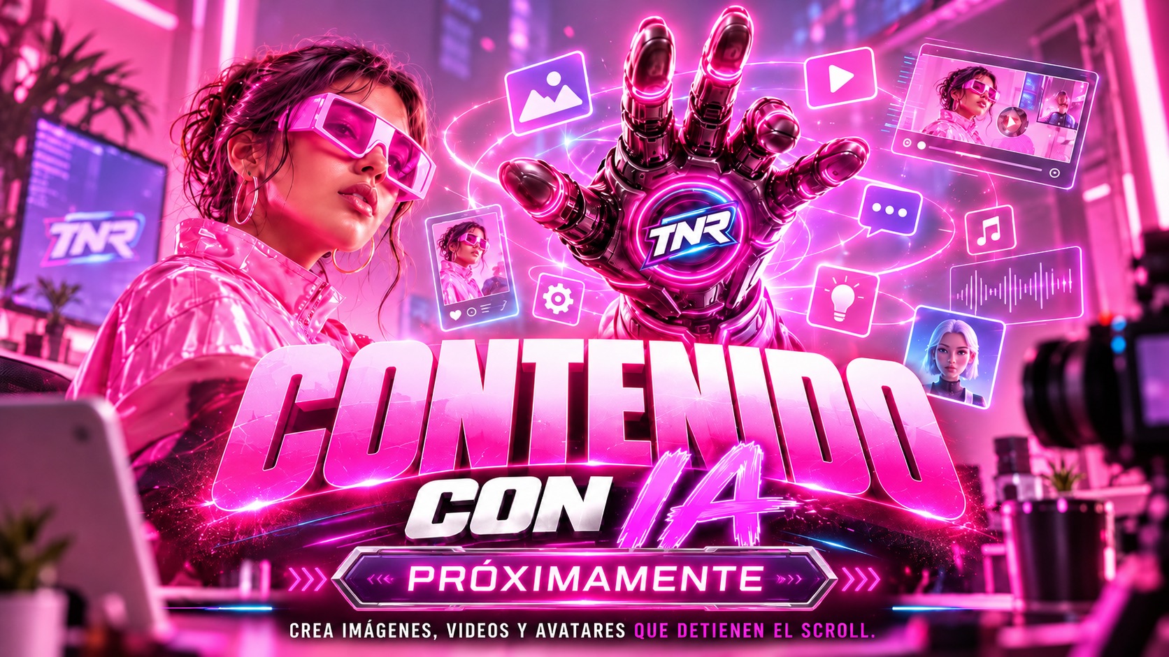 Creación de Contenido con IA · Próximamente